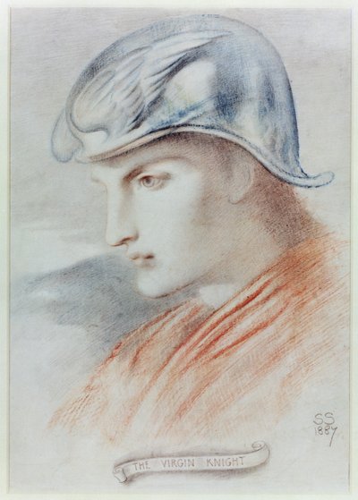 The Virgin Knight by Simeon Solomon